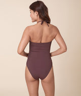 The Zoe One Piece - Eco Nylon - Mink - Classic
