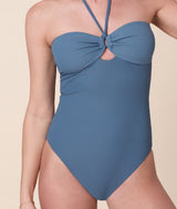 The Zoe One Piece - Eco Ribbed - Slate - Classic