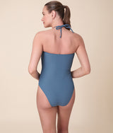 The Zoe One Piece - Eco Ribbed - Slate - Classic